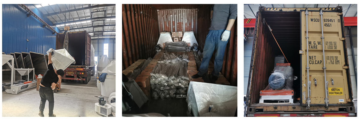 2套SZLH320顆粒機(jī)，料倉，輸送機(jī)和配件已發(fā)送到烏茲別克斯坦